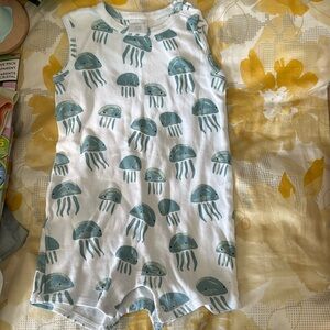 Nordstrom Baby easy breezy Jellyfish romper 18 months